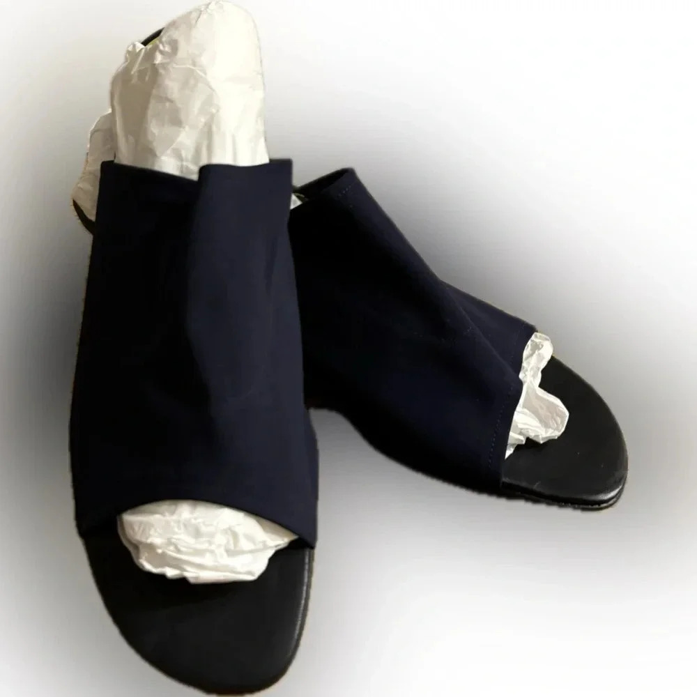 Donald J. Pliner Black Open-Toe Sandals